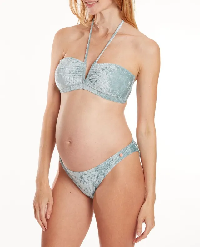 cache-c-ur-mykonos-bikini-de-maternit-silvergreen-velours image 1