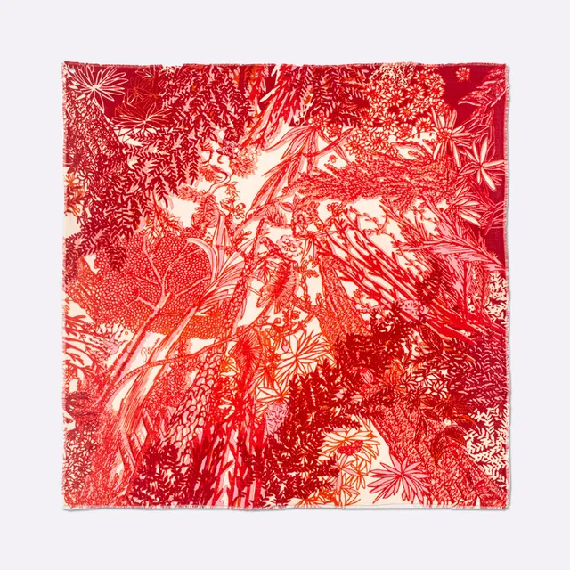 petrusse-wool-scarf-140-eve-white-red-tole-laine-jungle image 1