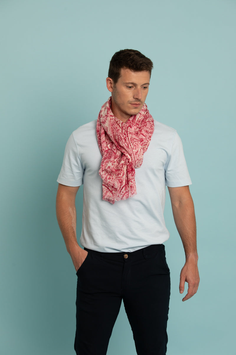 petrusse-th-s-e-rose-poudre-grande-tole-laine-et-soie image 6