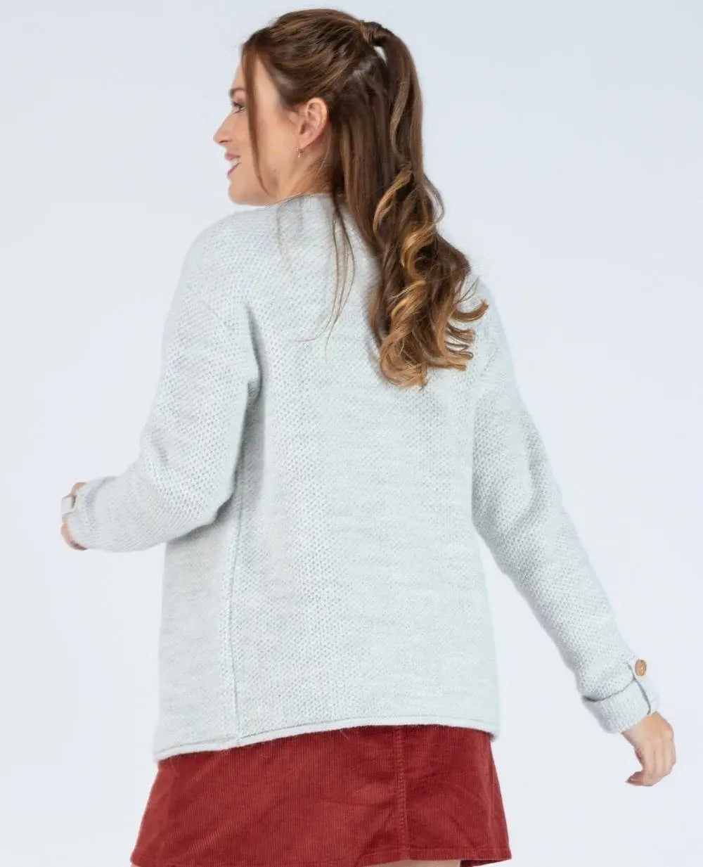 cache-c-ur-abelha-cardigan-de-grossesse-gris-perle image 3