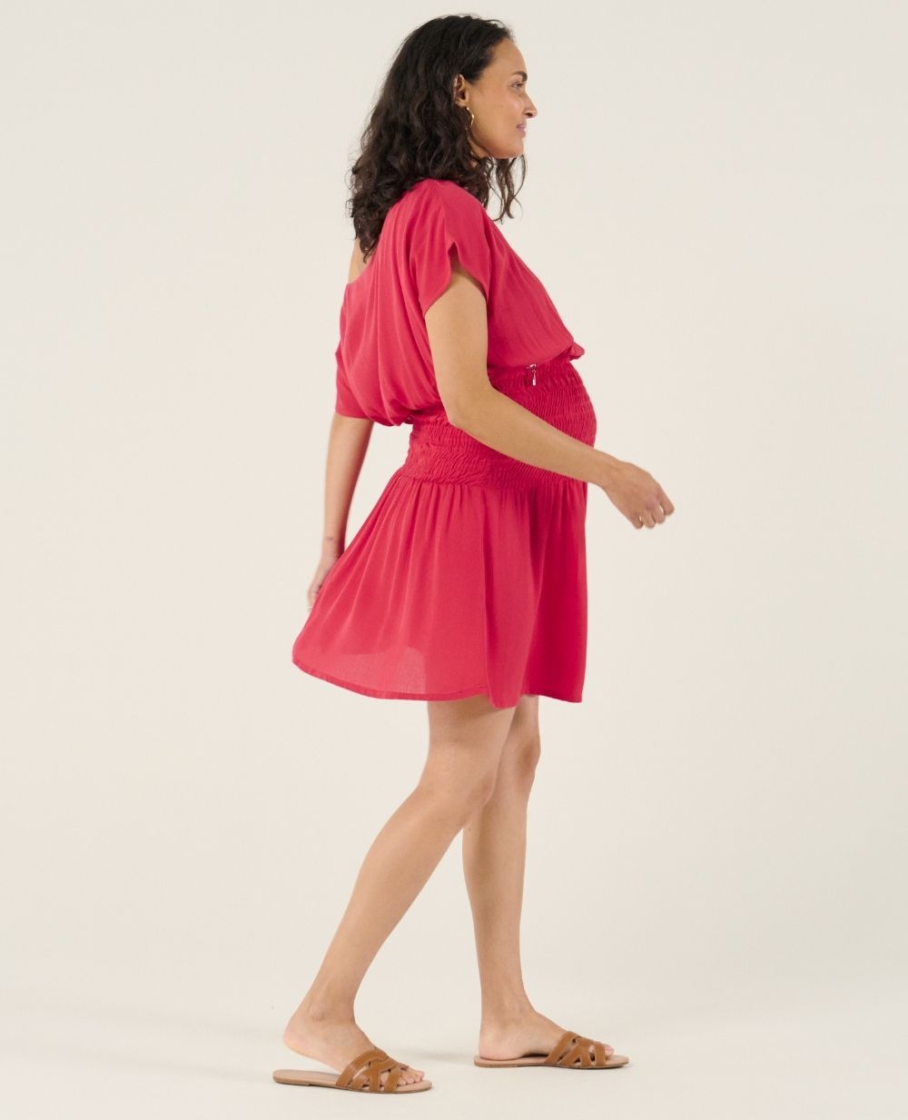 cache-c-ur-robe-d-allaitement-carmen-framboise image 2