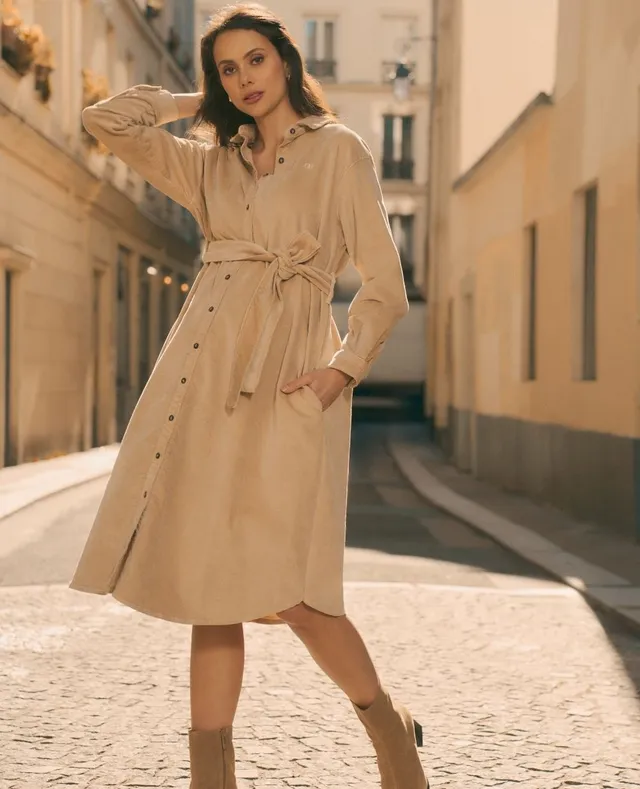 cache-c-ur-robe-de-maternit-jude-noisette image 1