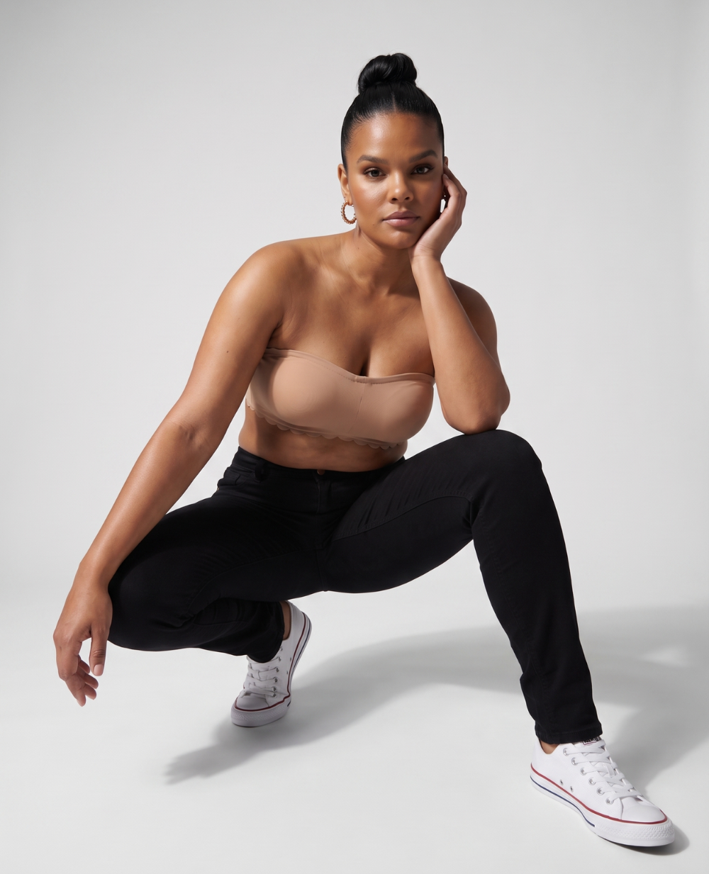 cache-c-ur-jean-de-grossesse-et-post-partum-slim-sharon-noir image 4