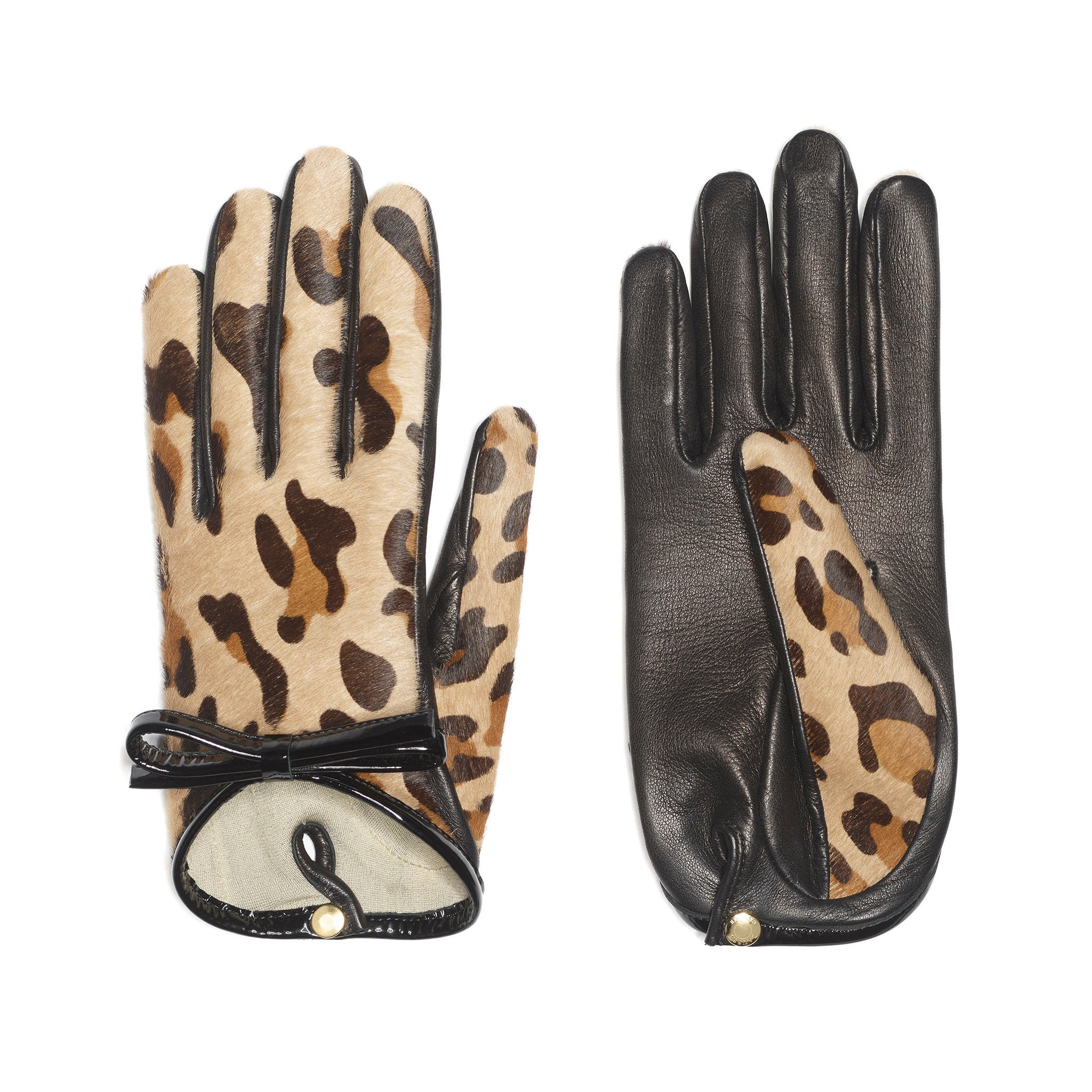 causse-tigrette-gants-courts-l-opard-cuir-agneau-et-veau-femme image 1