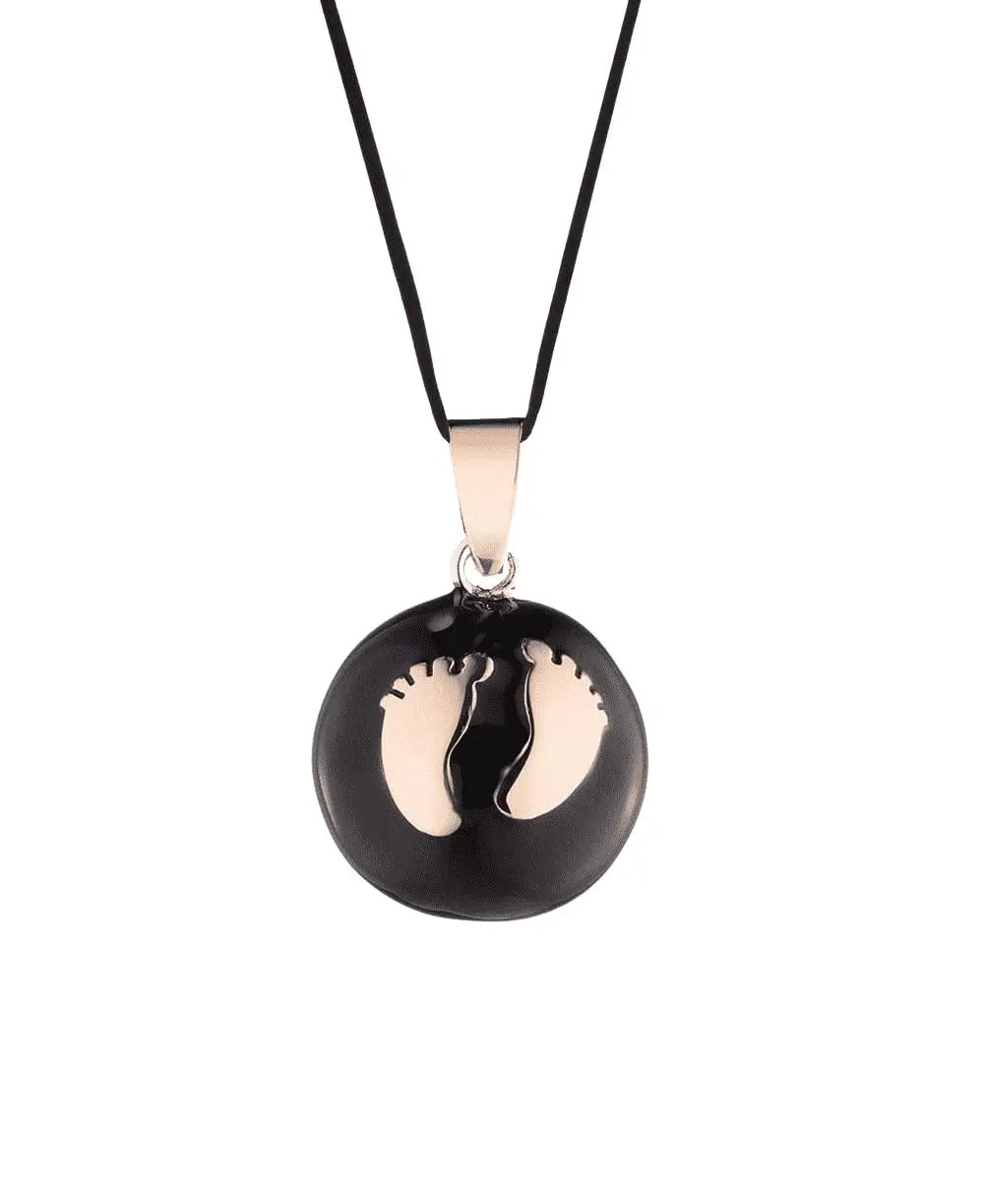 cache-c-ur-babyfeet-bola-de-grossesse-noir image 1
