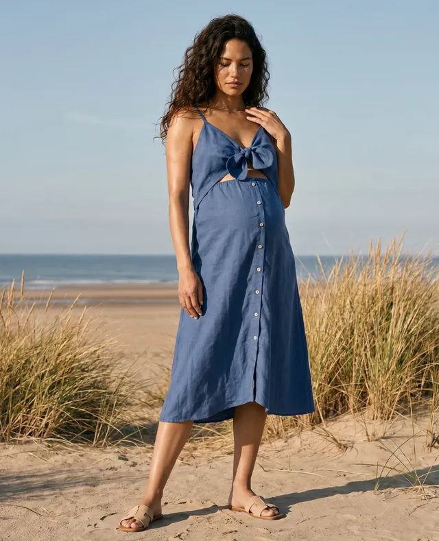 cache-c-ur-nolwenn-robe-allaitement-bleu image 1