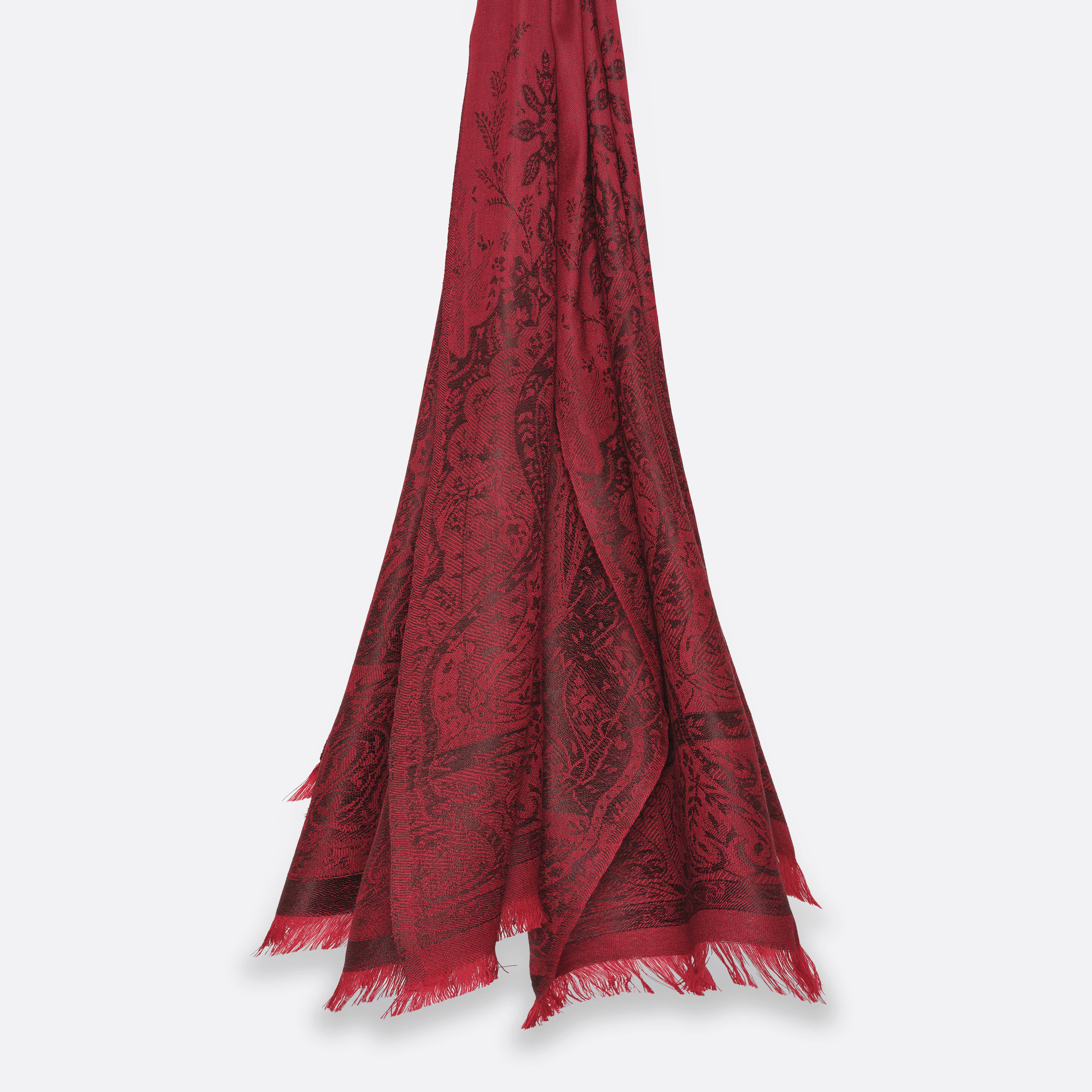 petrusse-palma-rouge-bourgogne-tole-jacquard-laine-et-soie image 1