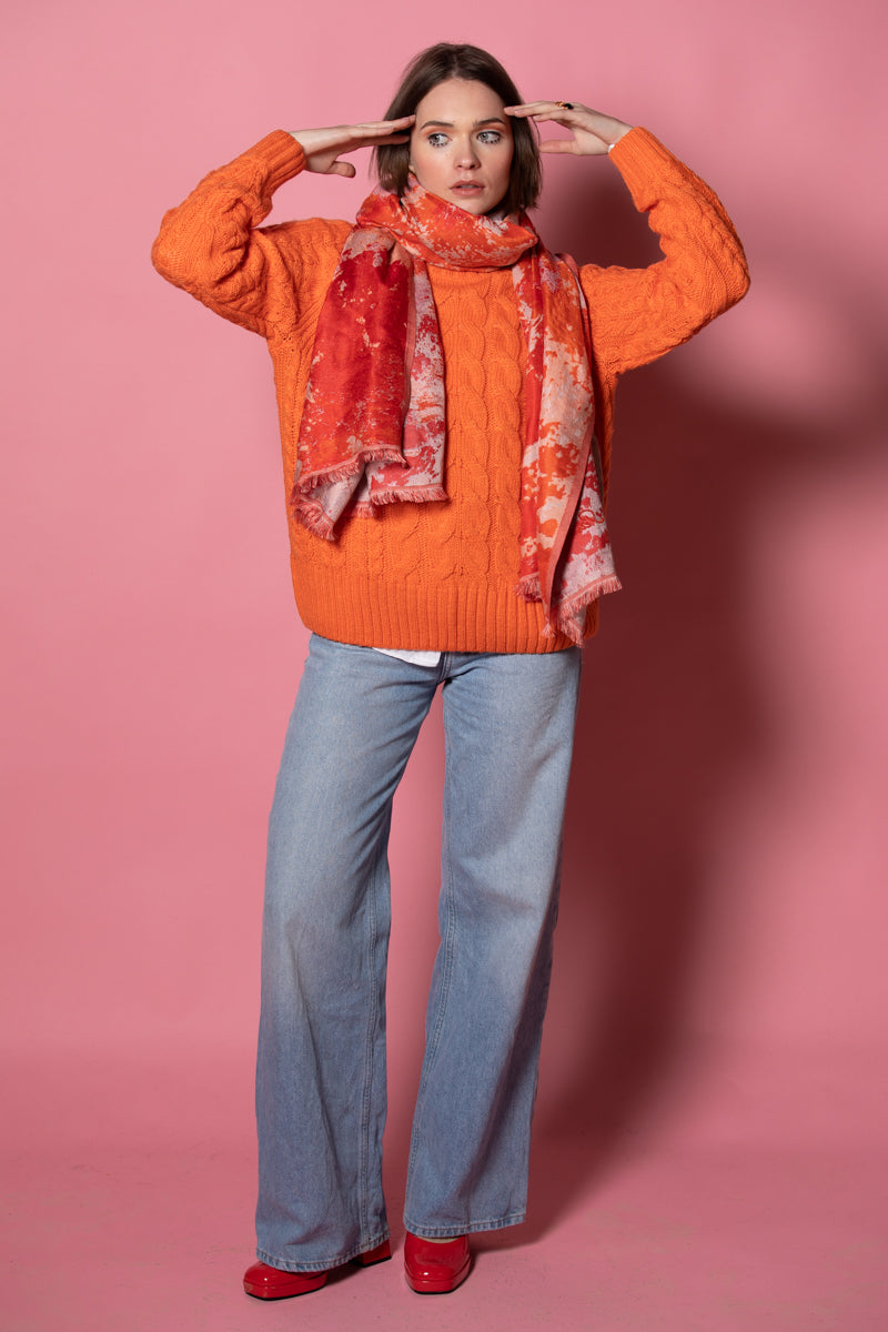 petrusse-mercure-feu-tole-jacquard-100-soie image 4