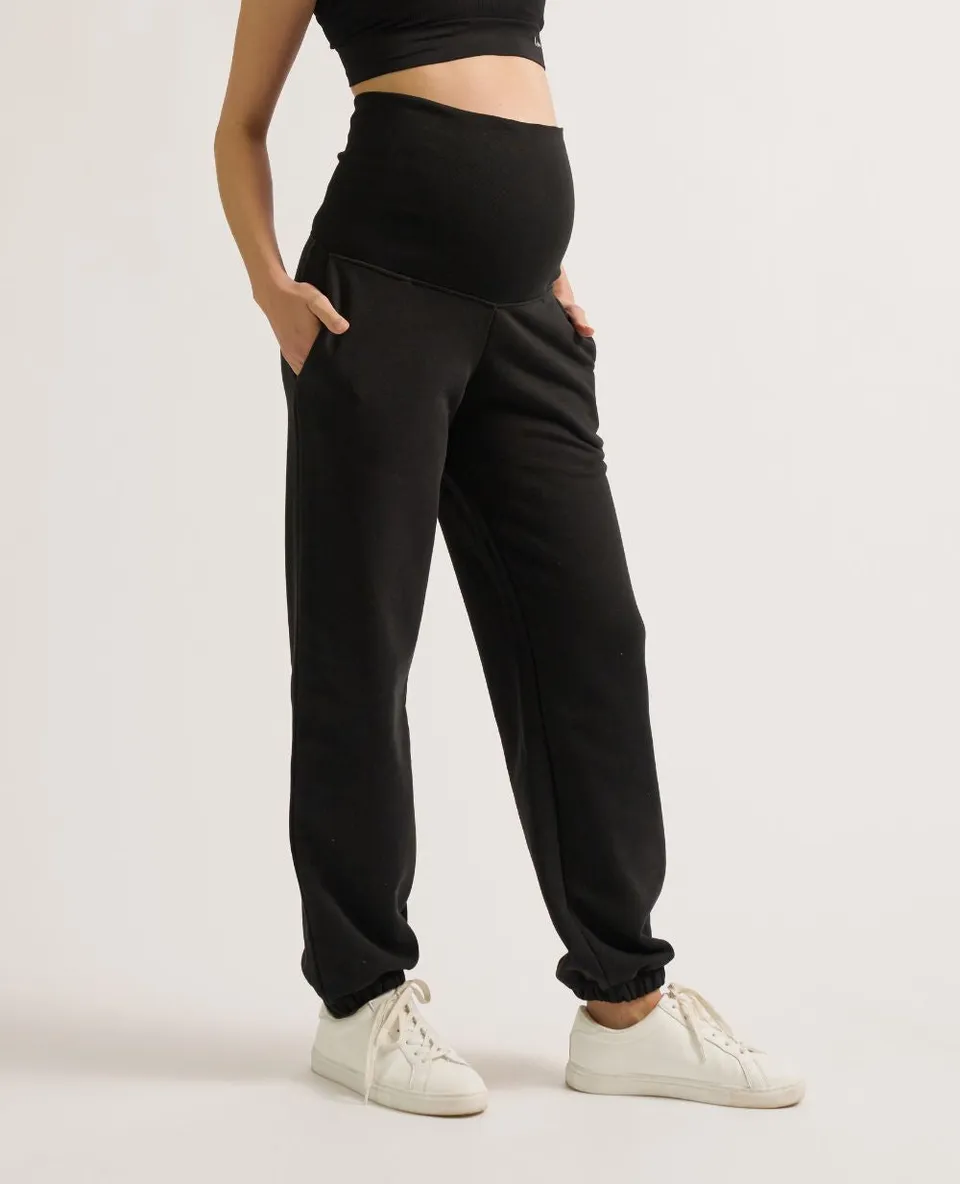 cache-c-ur-jogger-de-sport-et-de-grossesse-woma-noir image 1