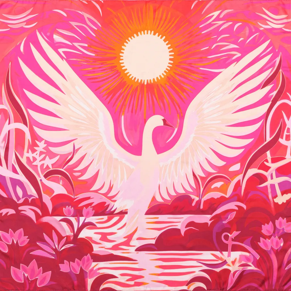 petrusse-carr-soie-90-isadora-soie-fuchsia image 1