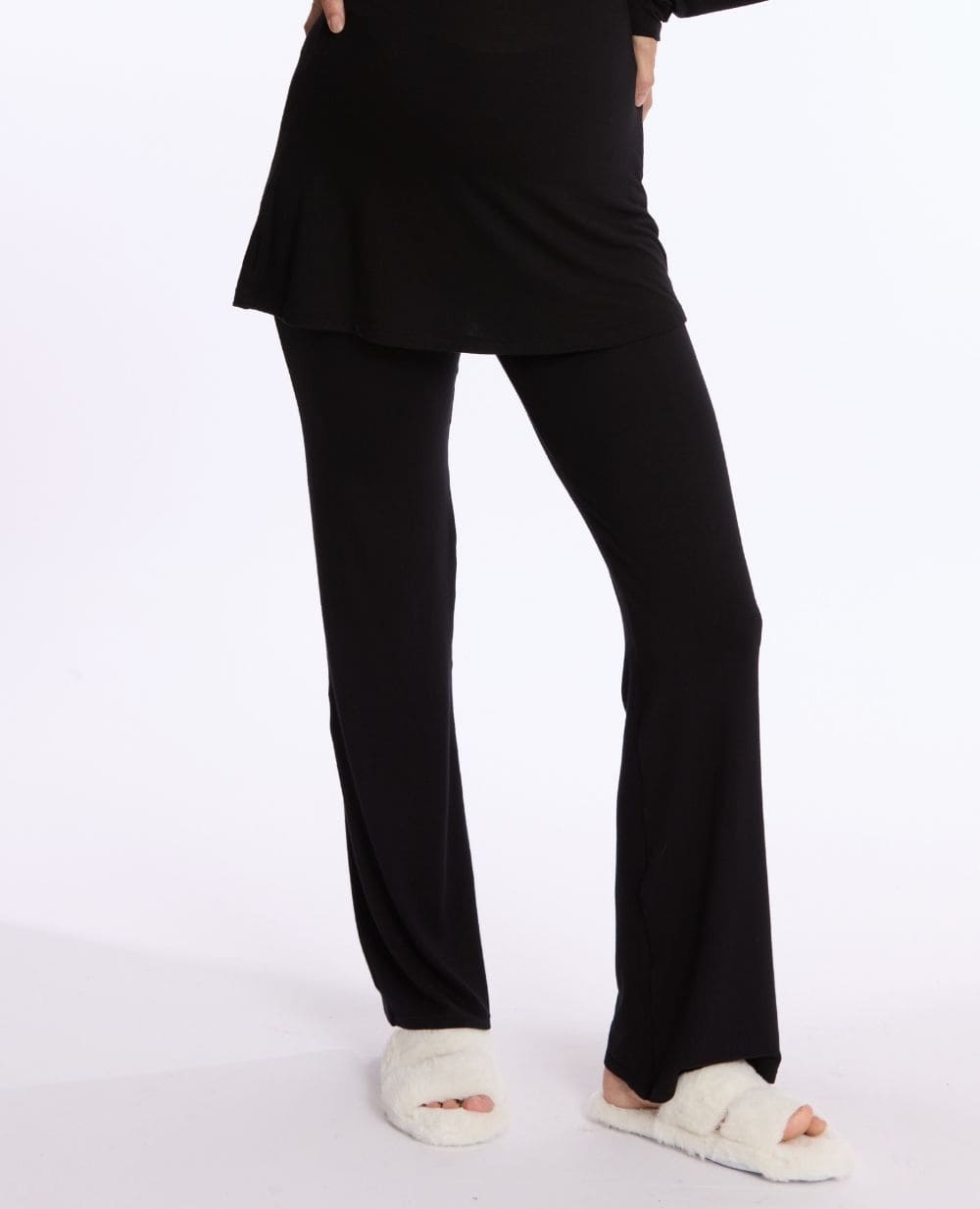 cache-c-ur-louna-pantalon-de-maternit-fluide-noir image 3