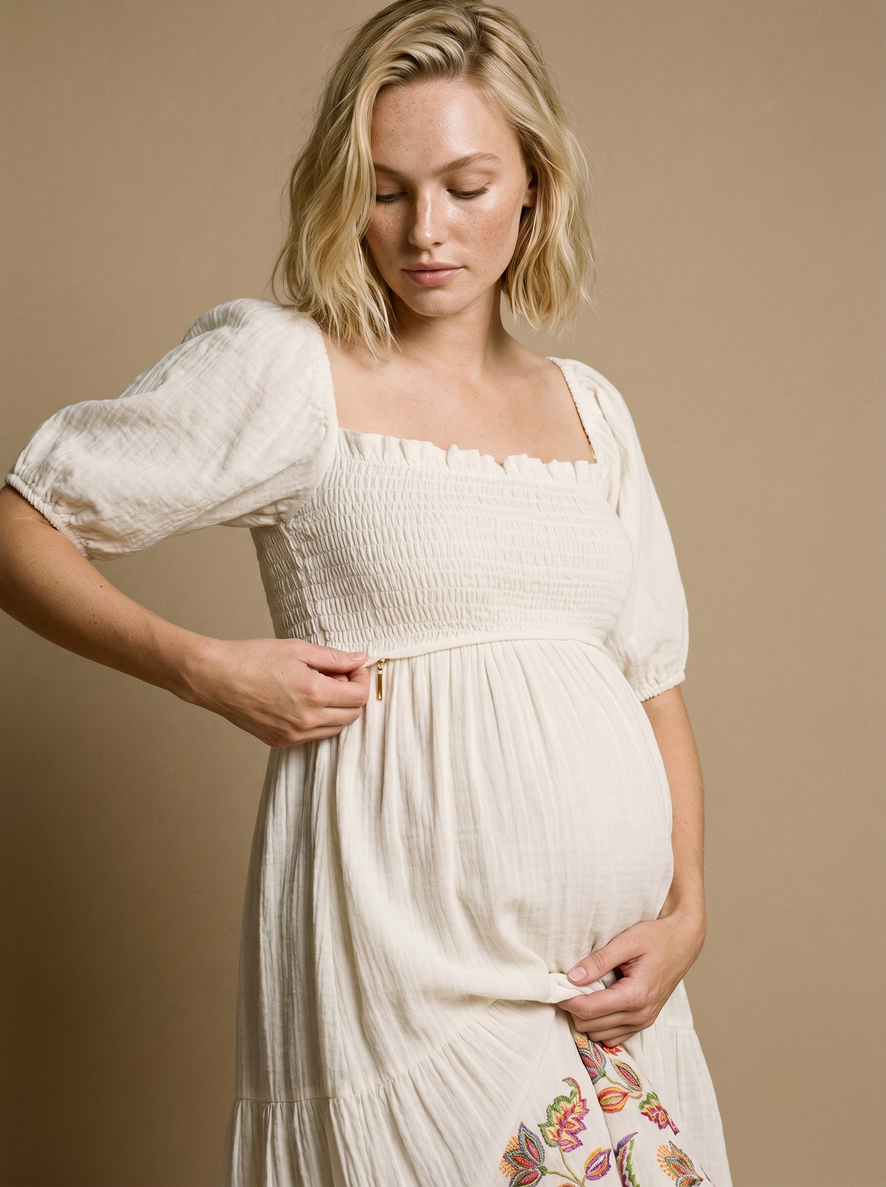 cache-c-ur-mila-robe-longue-d-allaitement-boh-me-multicolore image 3