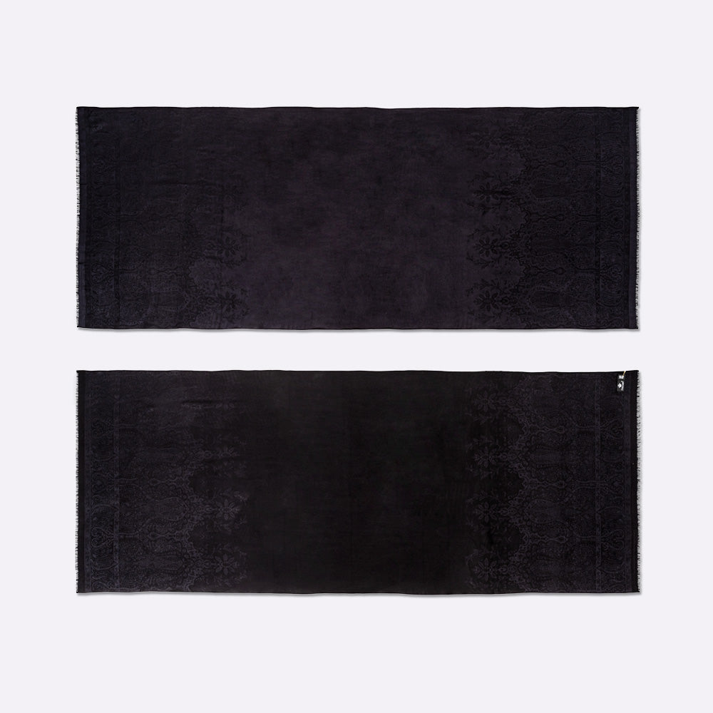 petrusse-palma-noir-tole-jacquard-soie-et-laine image 2