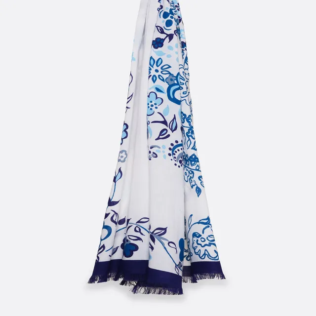 petrusse-tole-cybele-blanc-tole-coton-bio-70x180-cm image 1