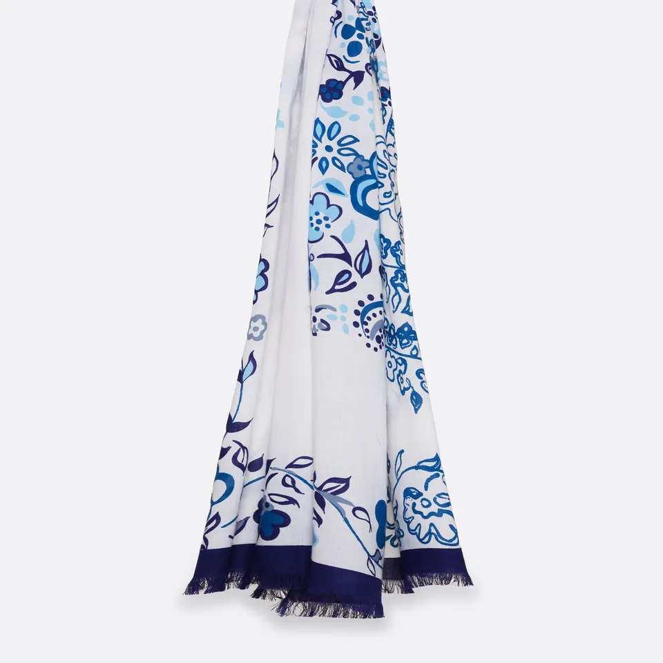 petrusse-tole-cybele-blanc-tole-coton-bio-70x180-cm image 1