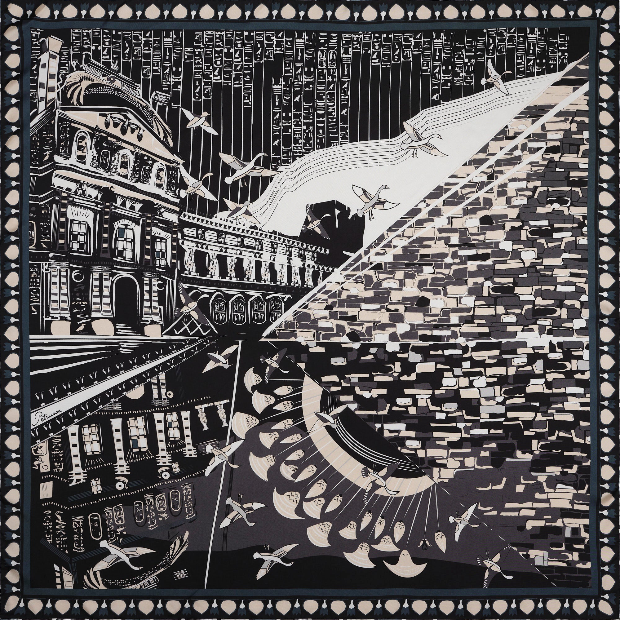 petrusse-carr-soie-105-sur-le-nil-noir image 2