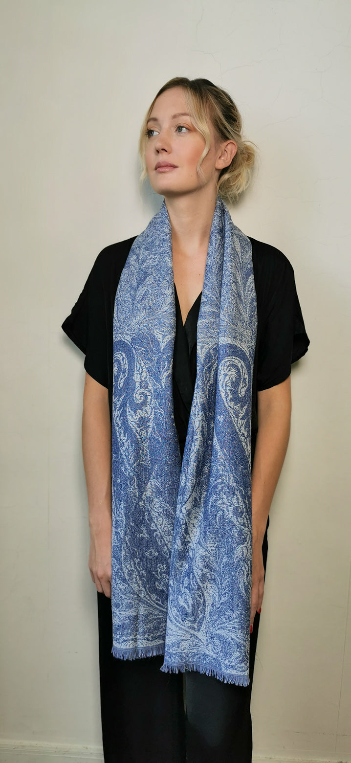 petrusse-absolu-bleu-tole-jacquard-laine-cachemire-extra-longue image 4