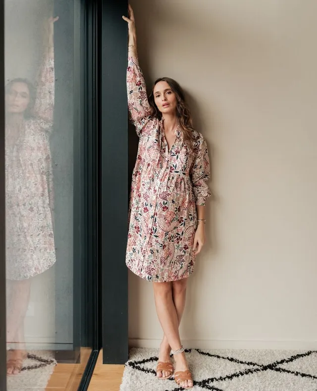 cache-c-ur-robe-d-allaitement-capucine-multicolore image 1
