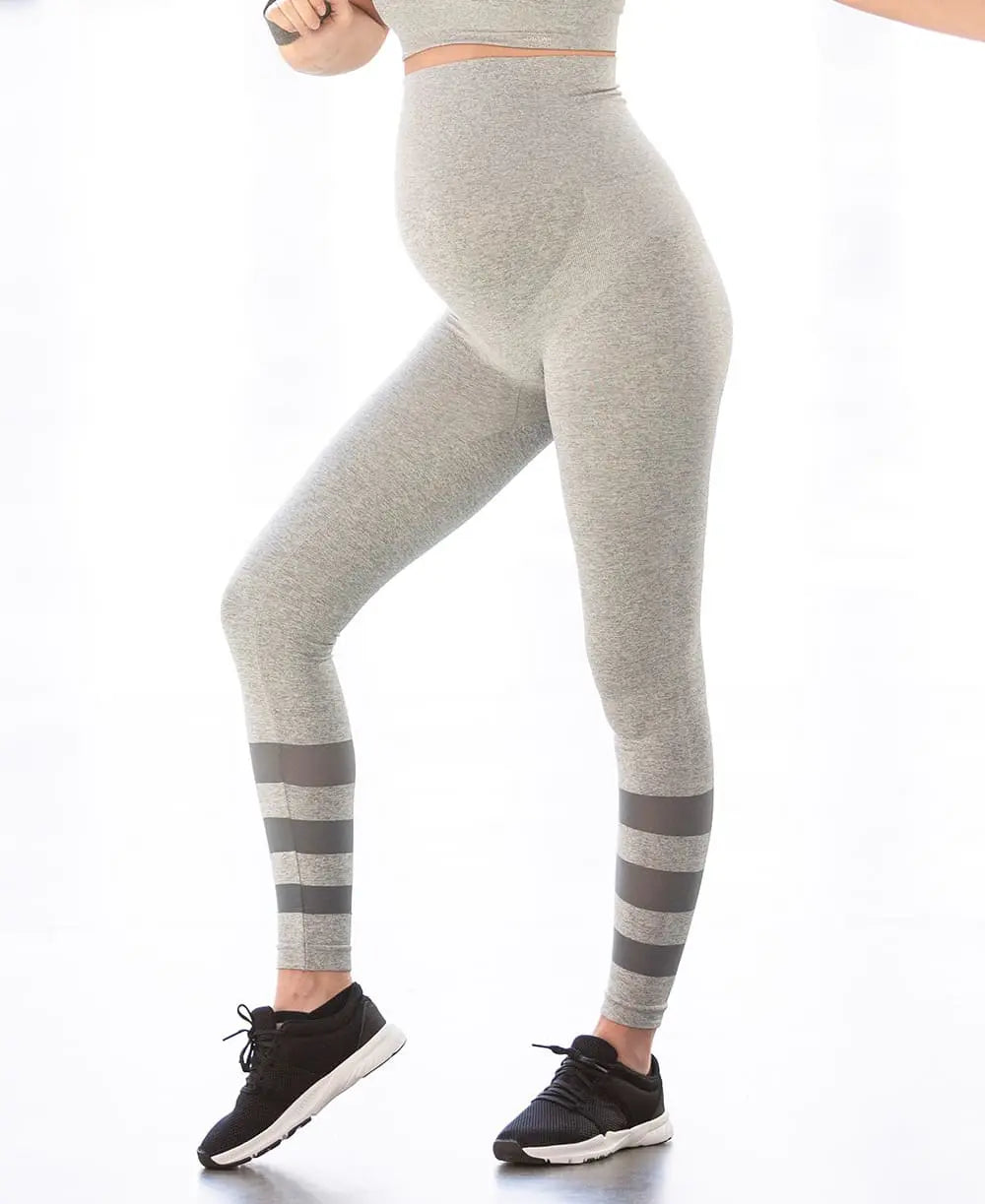 cache-c-ur-woma-legging-de-sport-et-de-grossesse-gris image 2