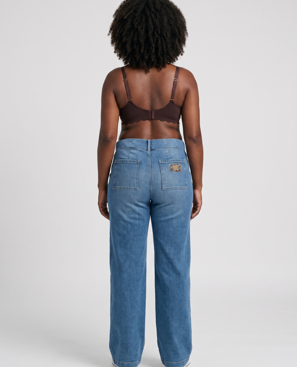 cache-c-ur-kelly-mid-blue-jean-de-grossesse-wide-leg image 4