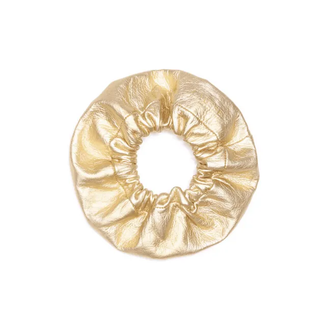 causse-chouchou-en-cuir-d-agneau-accessoire-cheveux-femme image 1