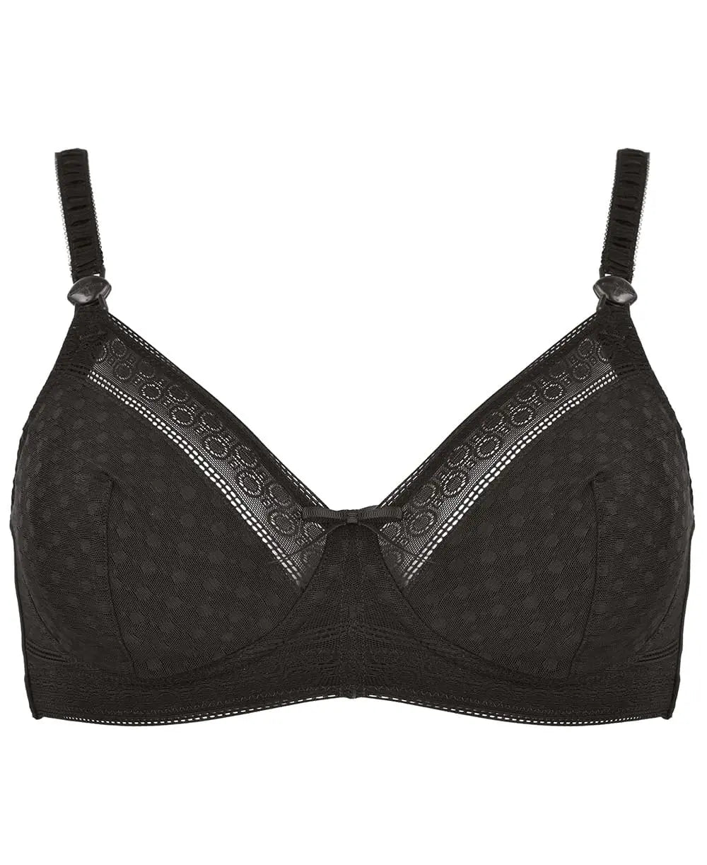 cache-c-ur-mosaic-soutien-gorge-grossesse-et-allaitement-noir image 1