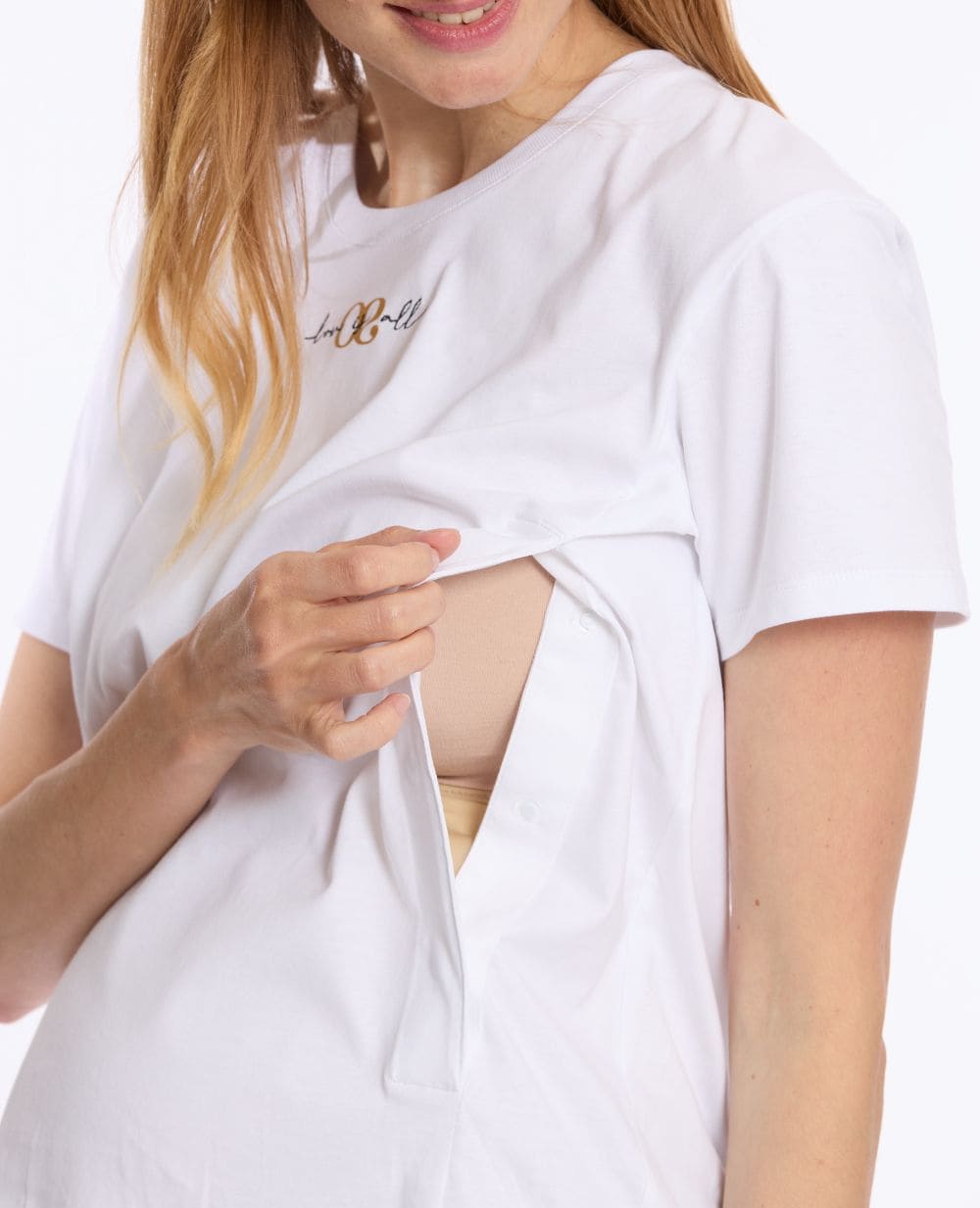 cache-c-ur-love-t-shirt-de-grossesse-et-d-allaitement-blanc image 2