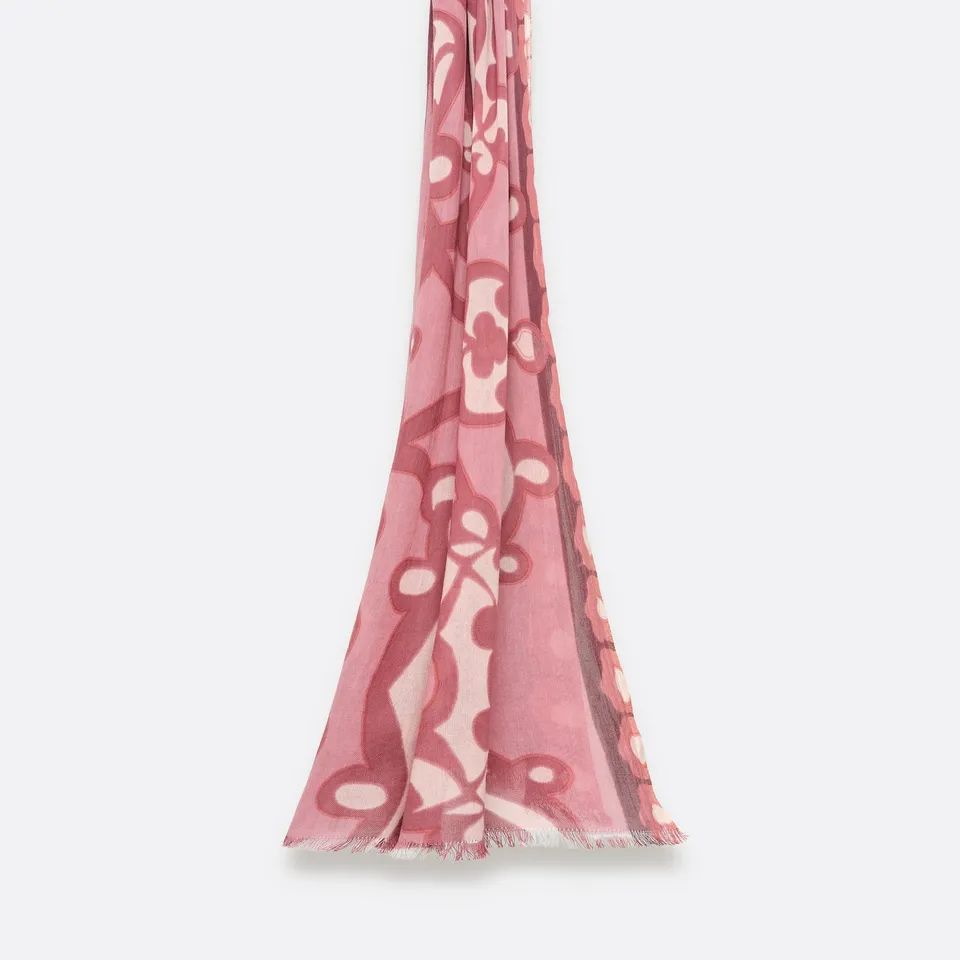 petrusse-volute-pink-tole-coton-70x200 image 1