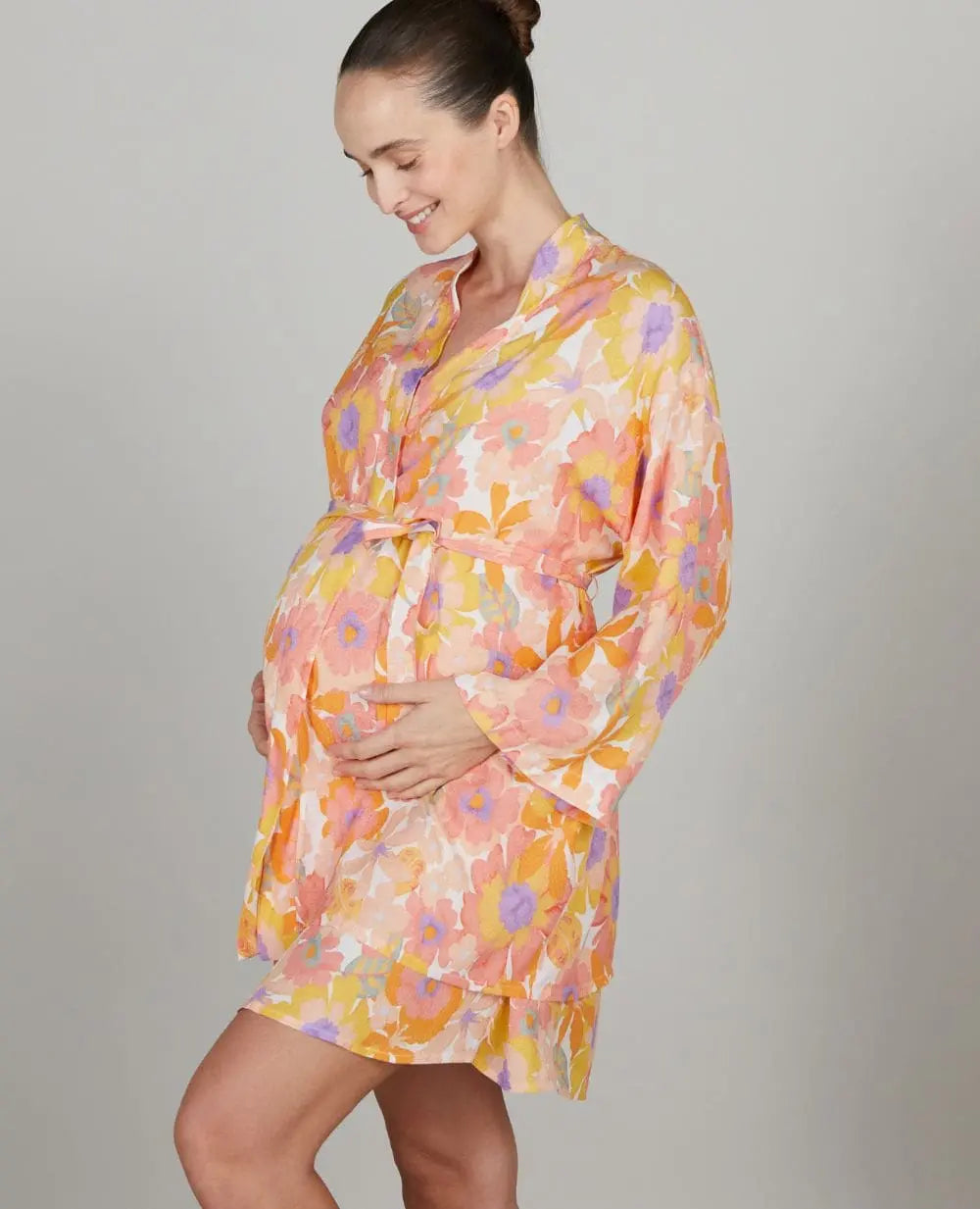 cache-c-ur-kimono-de-grossesse-et-d-allaitement-barbara-multicolore image 5
