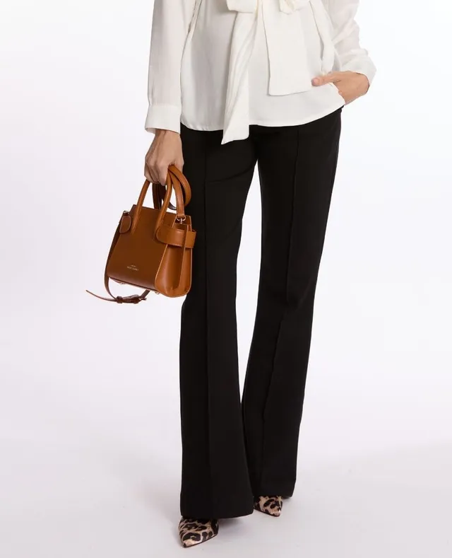 cache-c-ur-fabio-pantalon-flare-de-maternit-noir image 1