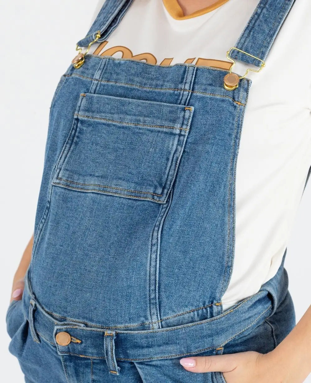 cache-c-ur-charlie-haut-de-salopette-en-jean-mid-blue image 1