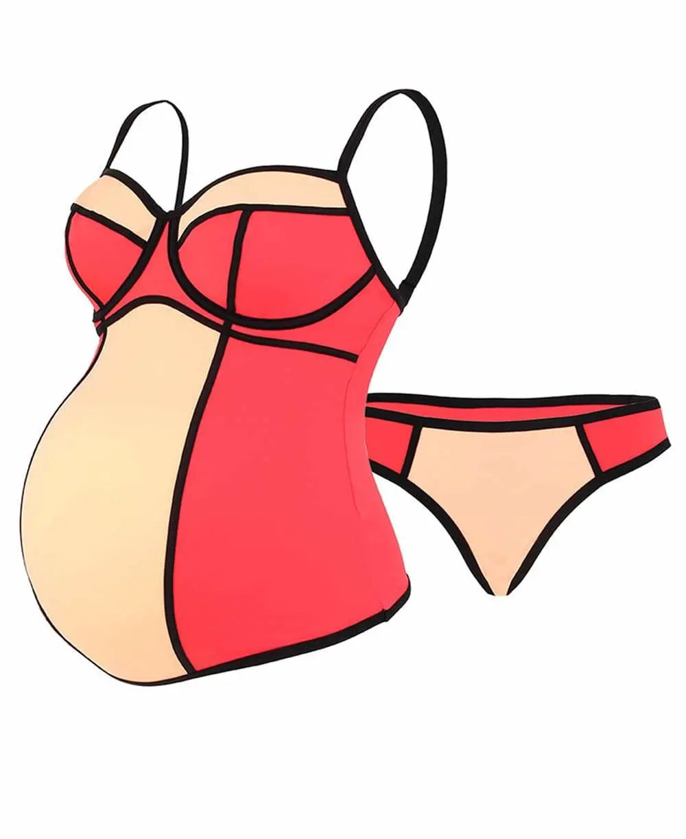 cache-c-ur-rosy-tankini-grossesse-armatures-passion image 1