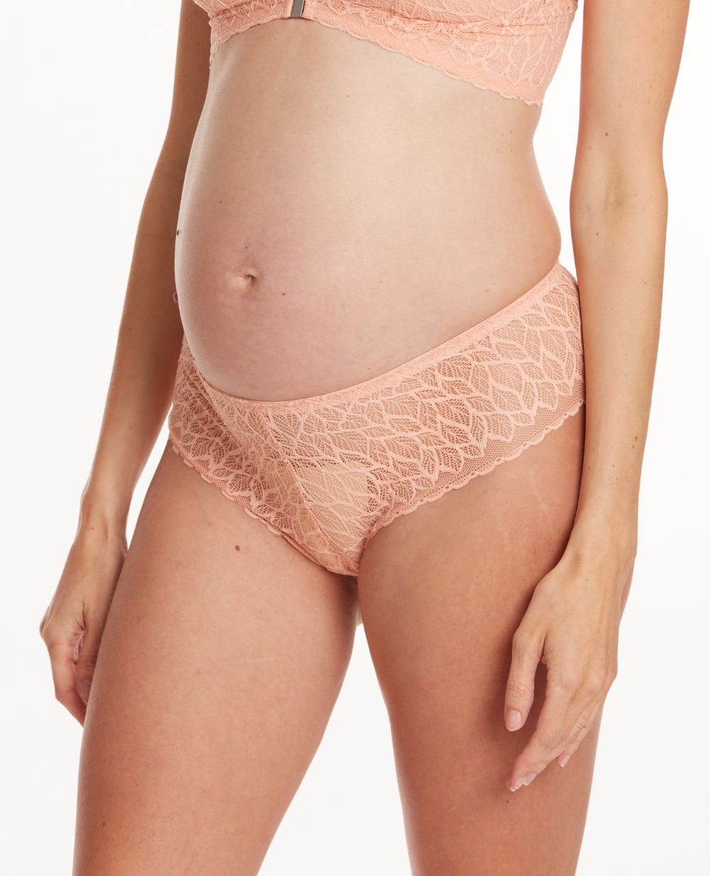 cache-c-ur-bliss-shorty-de-maternit-peche image 2