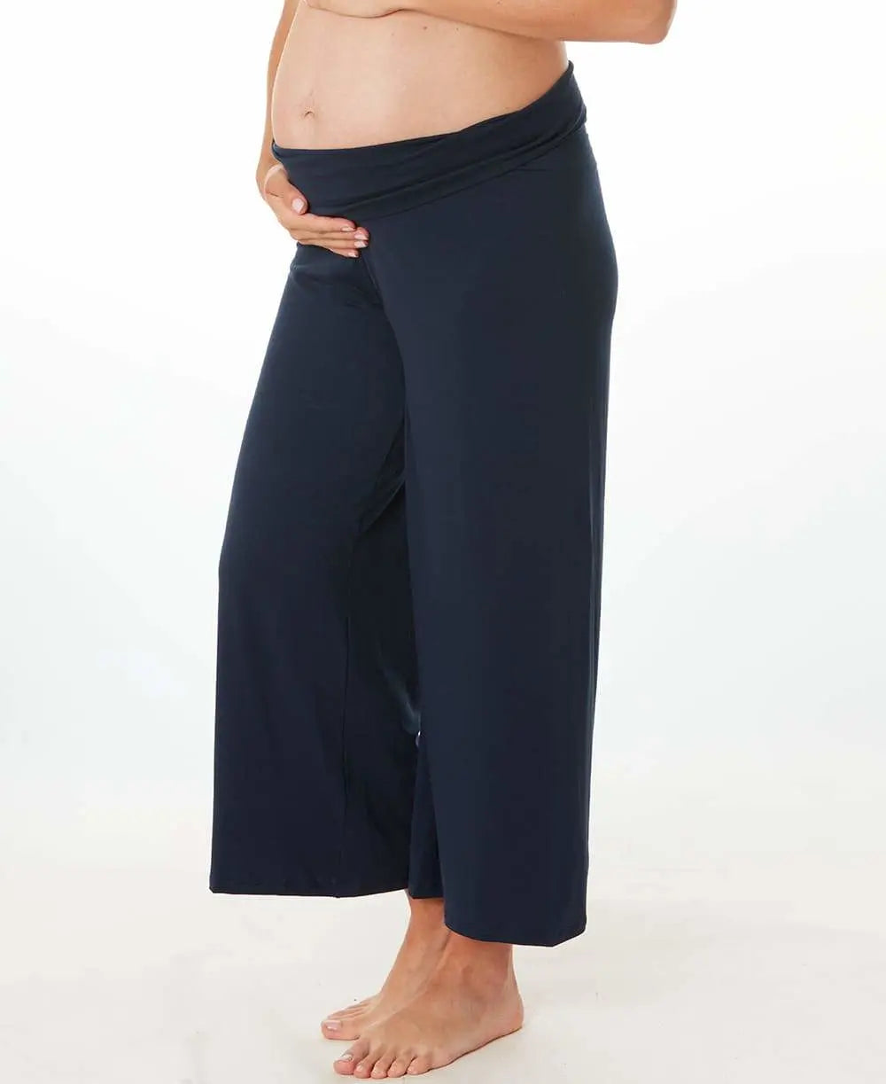 cache-c-ur-origin-pantalon-7-8-me-de-grossesse-indigo image 2