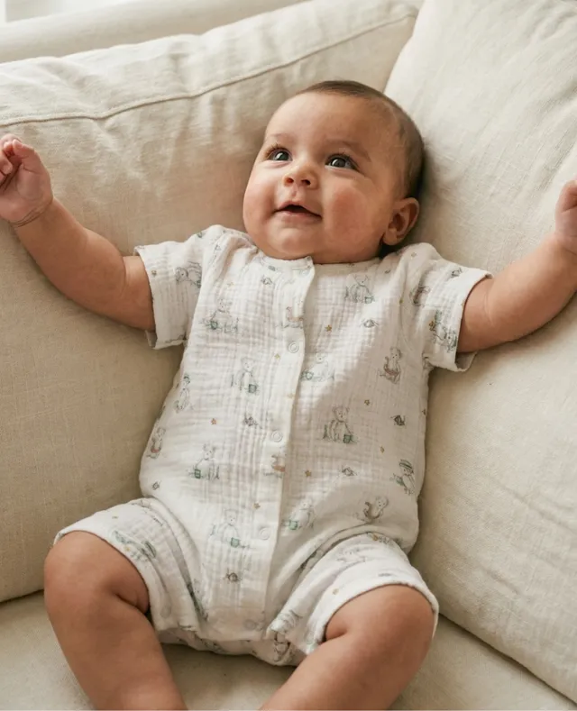 cache-c-ur-elinor-pyjama-b-b-une-pi-ce-multicolore-petit-ours image 1