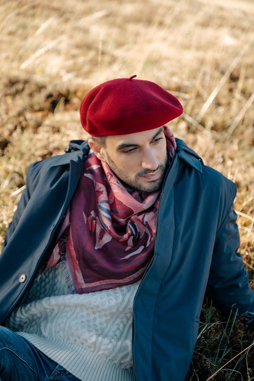 petrusse-carr-soie-100-yse-bordeaux-foulard image 8