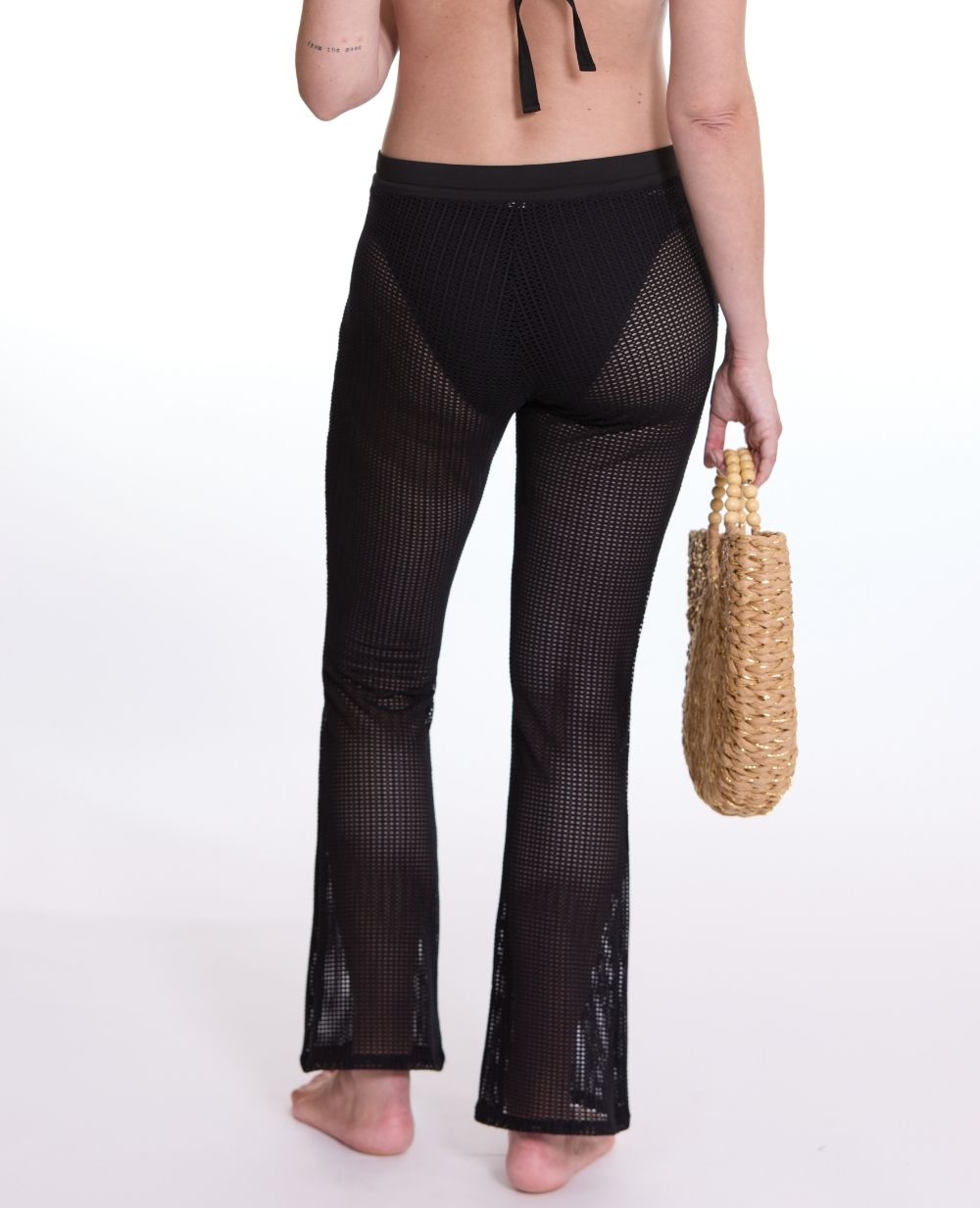 cache-c-ur-pantalon-beachwear-de-maternit-milos-noir image 5