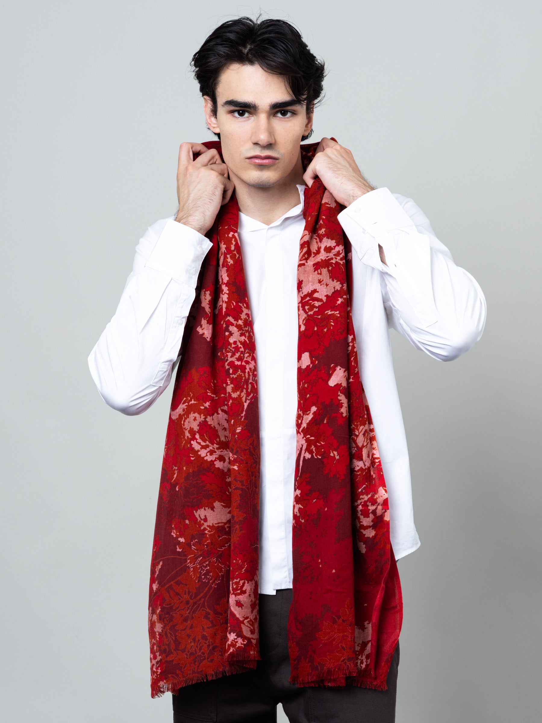 petrusse-brahma-rouge-tole-coton-franges image 6