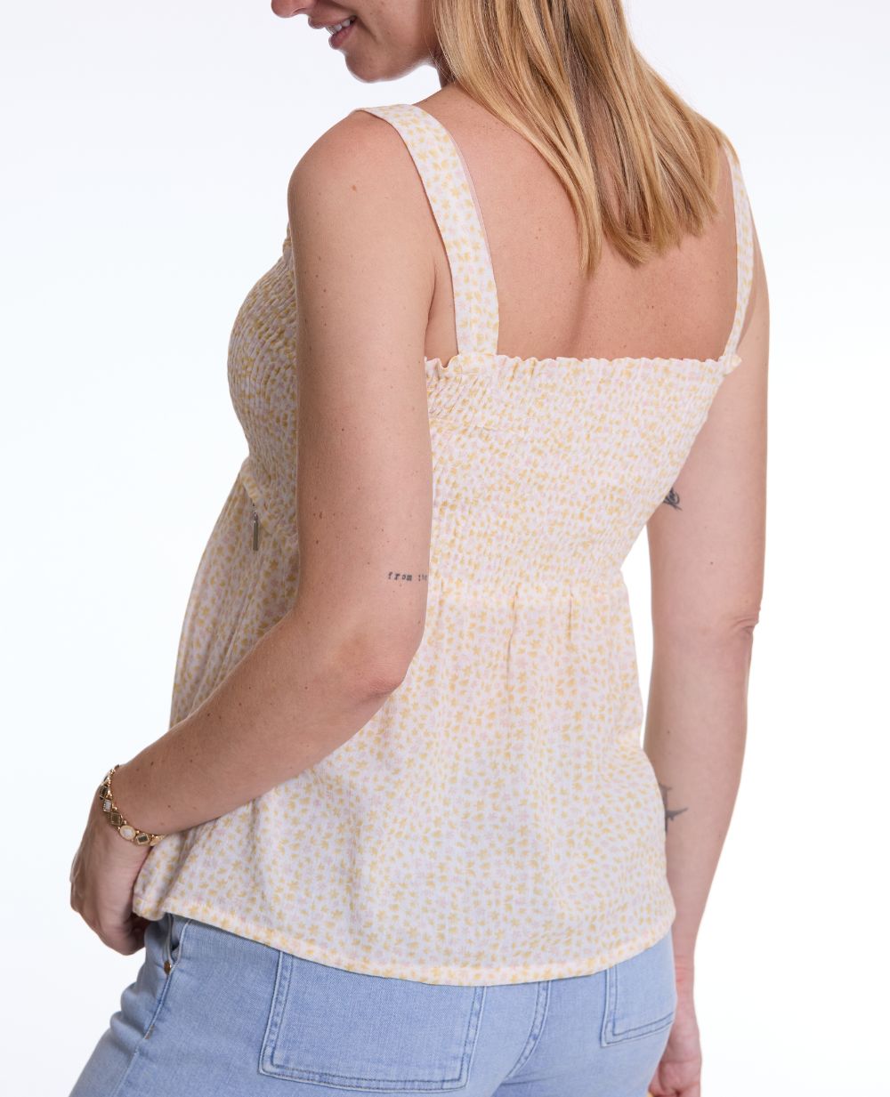 cache-c-ur-ambre-top-de-grossesse-et-allaitement-jaune image 3