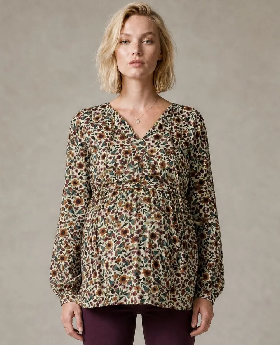 cache-c-ur-tess-blouse-chemise-allaitement-multicolore image 1