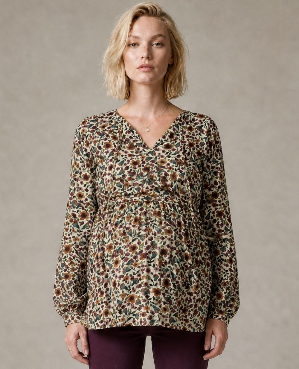 cache-c-ur-tess-blouse-chemise-allaitement-multicolore image 1