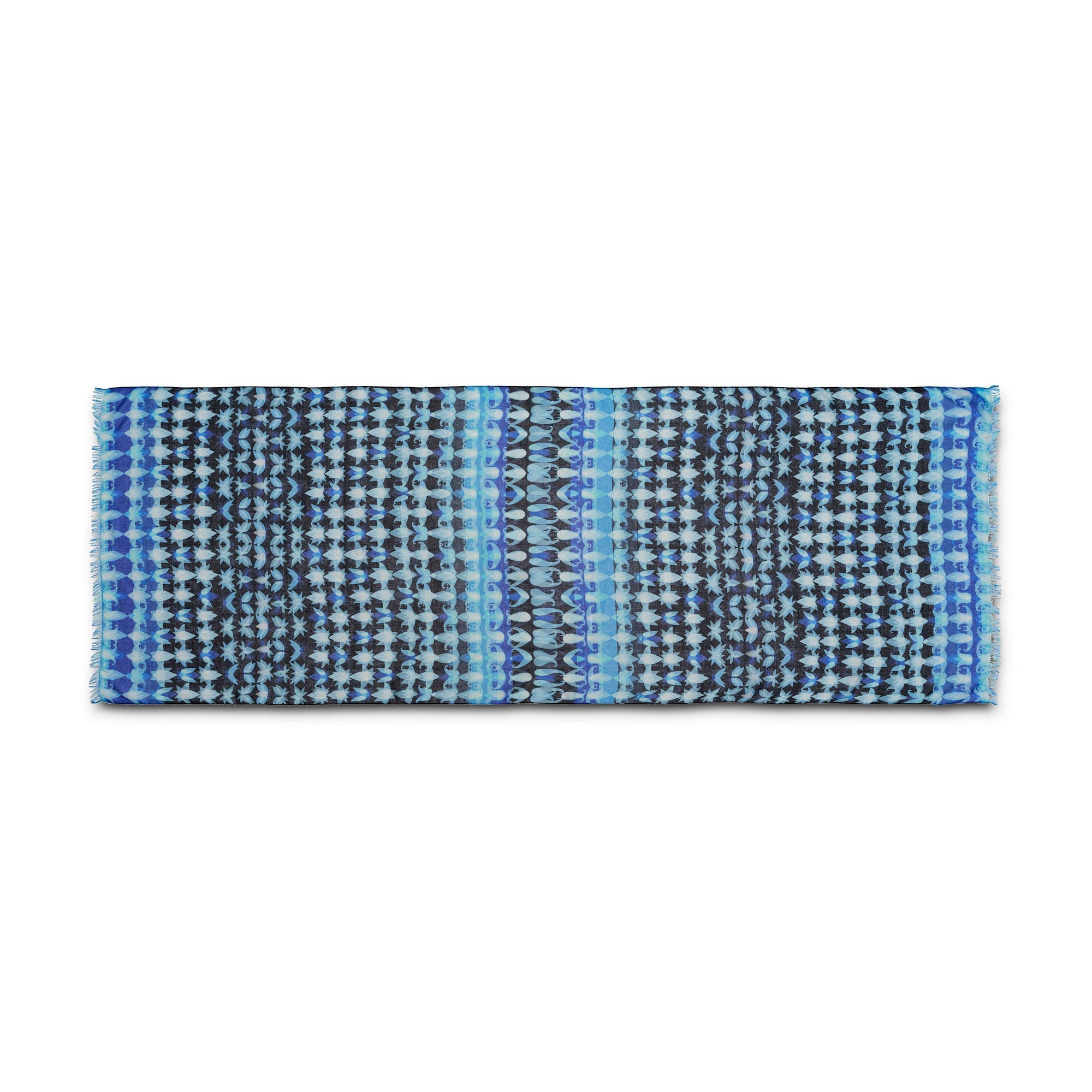 petrusse-sahara-bleu-tole-l-g-re-motif-lotus image 3