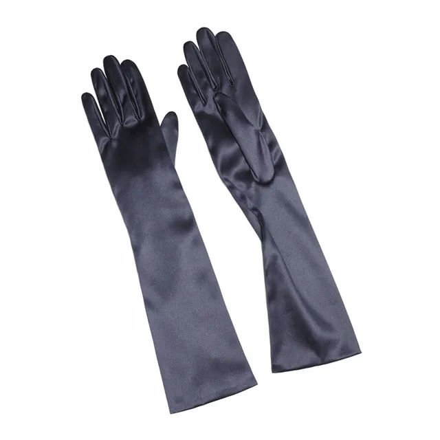 causse-castiglione-gants-mi-longs-en-satin-pour-femme-soie image 1
