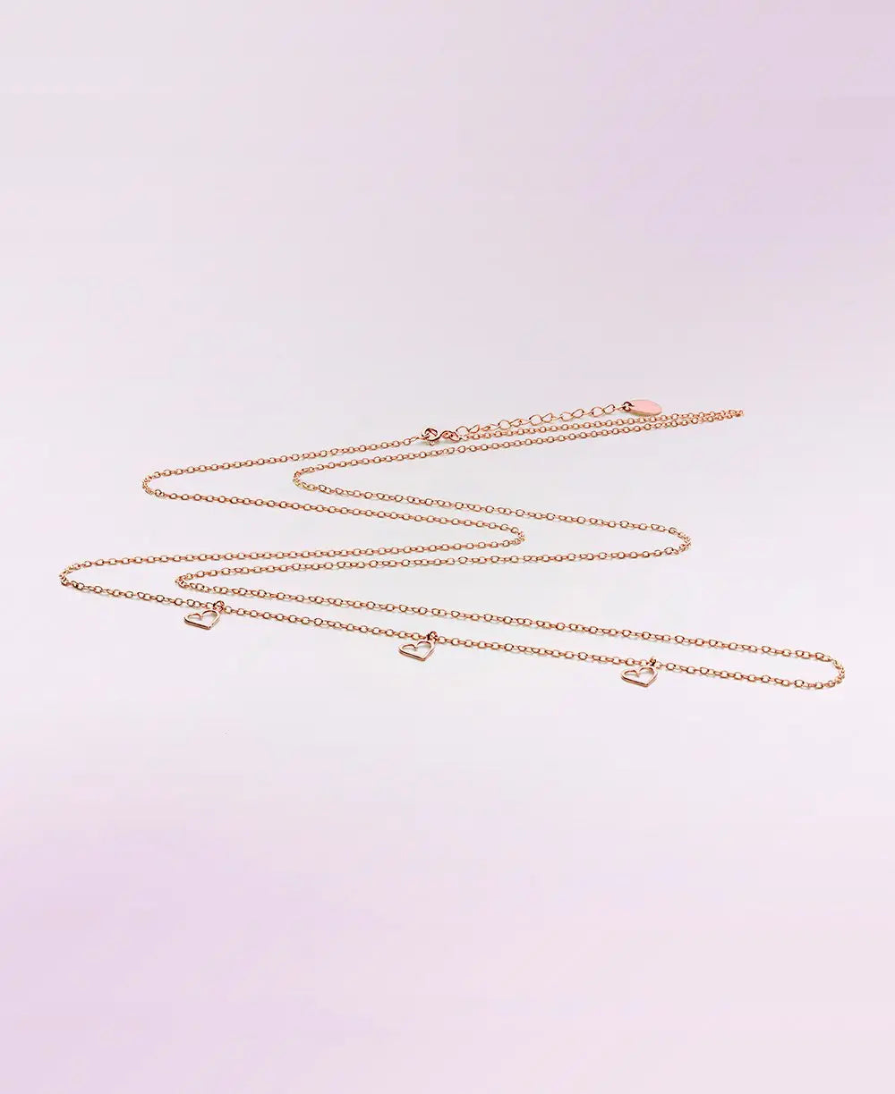 cache-c-ur-cha-ne-bola-grossesse-or-rose-110-cm image 1