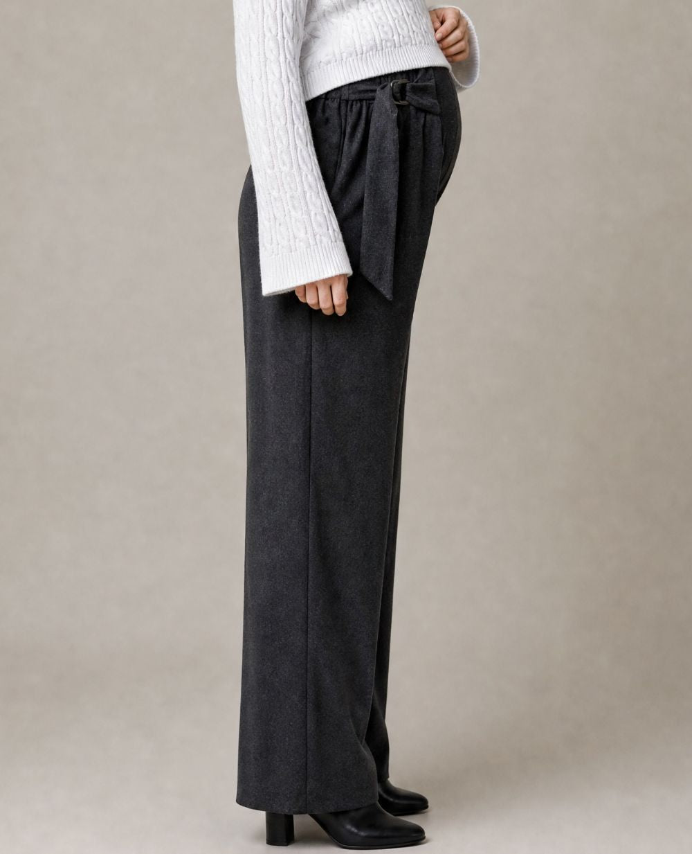 cache-c-ur-cleo-pantalon-de-maternit-wide-leg-gris image 2