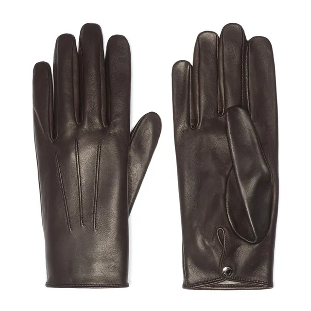 causse-oscar-gants-homme-en-cuir-d-agneau-doubl-s-soie image 1