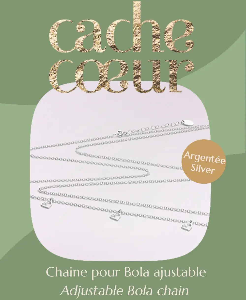 cache-c-ur-maya-cha-ne-pour-bola-grossesse-argent-110-cm image 2