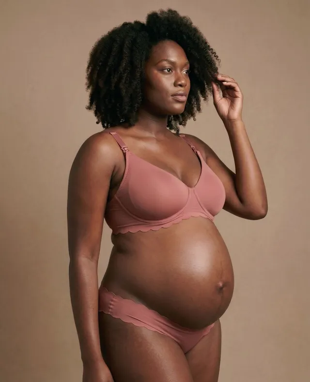 cache-c-ur-skin-soutien-gorge-maternit-et-allaitement-invisible-vieux-rose image 1