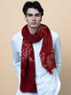 petrusse-tole-brahma-red-grand-ch-le-coton-franges-motif-puissant image 4