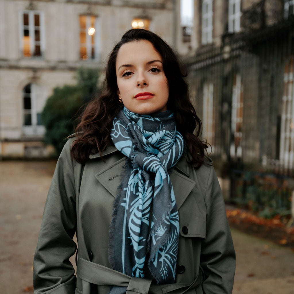 petrusse-foulard-laine-120-villa-sky-gray image 1
